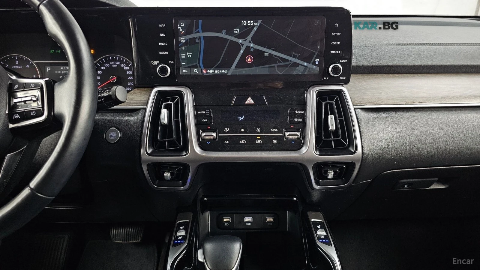 Kia Sorento 2.2D Prestige 4x4* ПОДГРЕВ* ОБДУХВАНЕ* КАМЕРА* , снимка 11 - Автомобили и джипове - 55903313