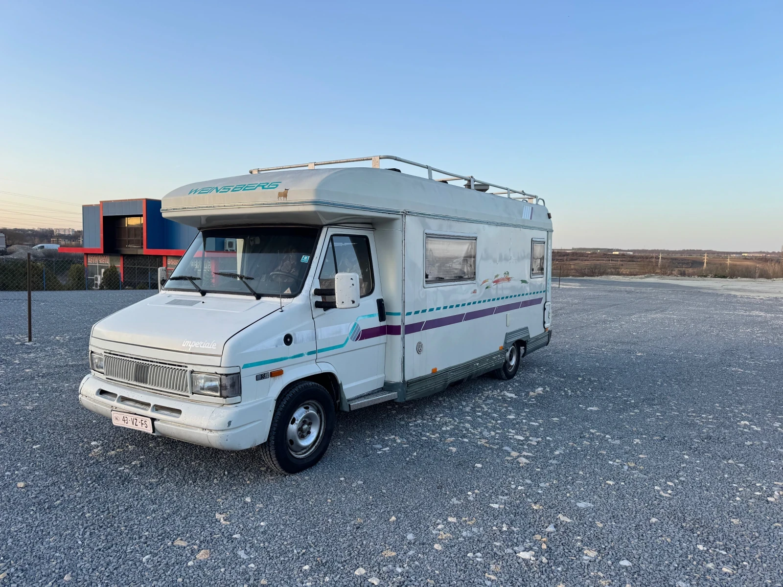 Кемпер Fiat DUCATO 2.8 TDI. Без изгнило!!!, снимка 2 - Каравани и кемпери - 53834065