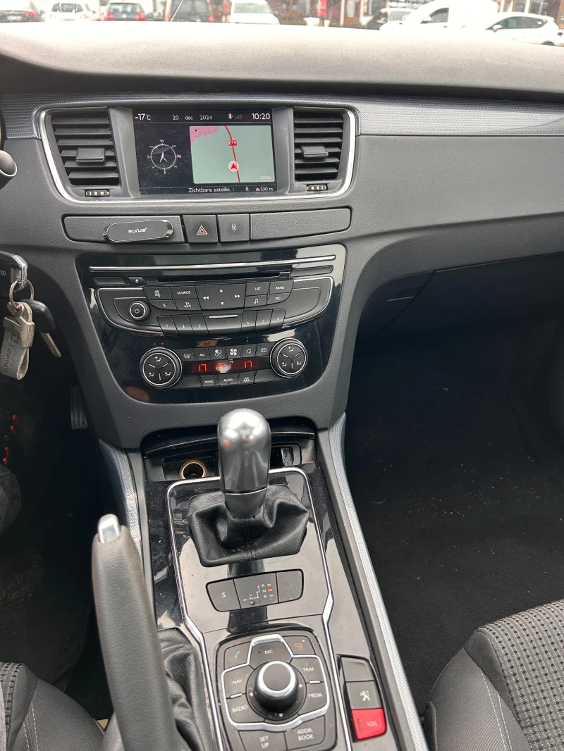 Peugeot 508 1.6HDI AVTOMAT/NAVI/PANORAMA, снимка 12 - Автомобили и джипове - 48417618