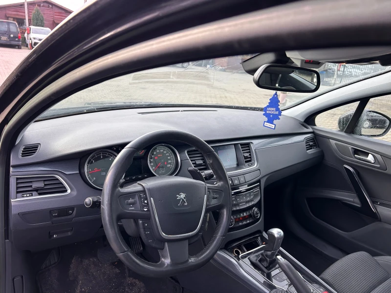 Peugeot 508 1.6HDI AVTOMAT/NAVI/PANORAMA, снимка 11 - Автомобили и джипове - 48417618