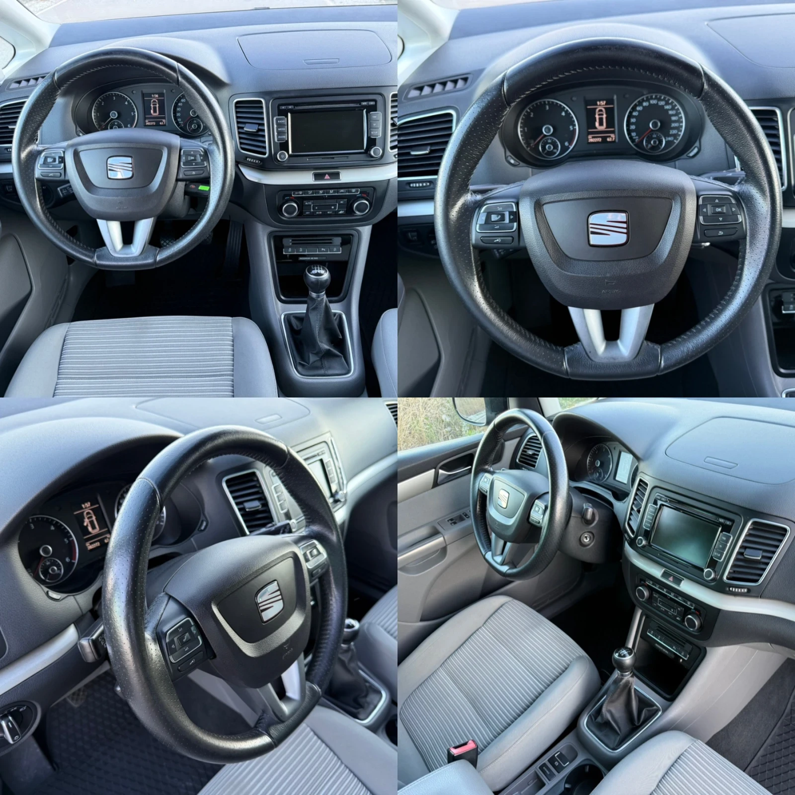 Seat Alhambra 2.0 TDI / LED / 6+ 1 / NAVI / CAMERA / PARKTRONIC  | Mobile.bg � ����������� 12