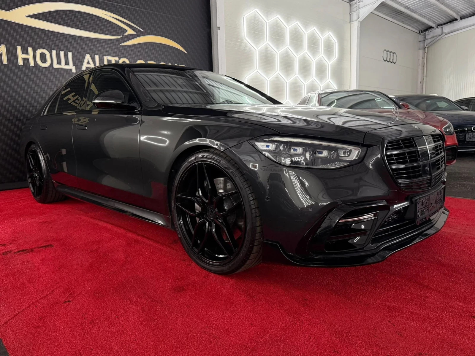 Mercedes-Benz S 350 Brabus Pack  AMG* BURM* PANORAMA* DIGITAL* CAM* A, снимка 7 - Автомобили и джипове - 54854913