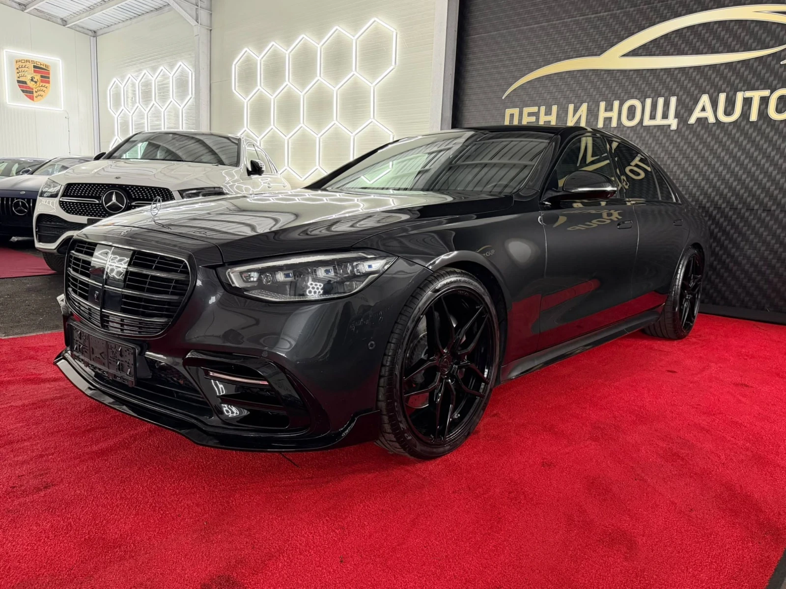 Mercedes-Benz S 350 Brabus Pack  AMG* BURM* PANORAMA* DIGITAL* CAM* A, снимка 10 - Автомобили и джипове - 54854913