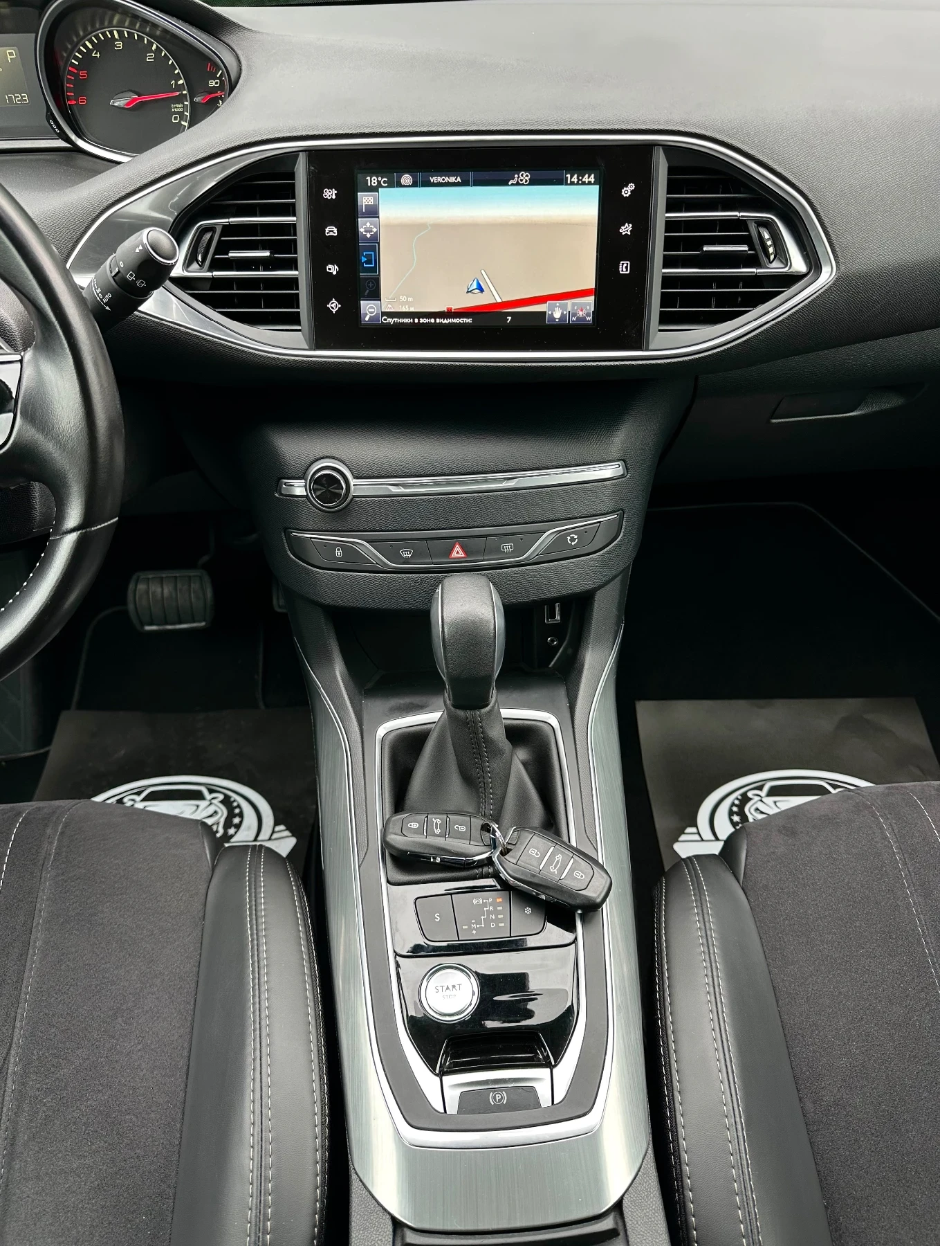 Peugeot 308 AUTOMATIC  KEULESS KAMERA  ANDROID , снимка 10 - Автомобили и джипове - 56340830