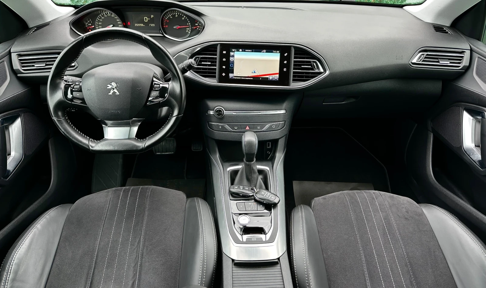 Peugeot 308 AUTOMATIC  KEULESS KAMERA  ANDROID , снимка 9 - Автомобили и джипове - 56340830