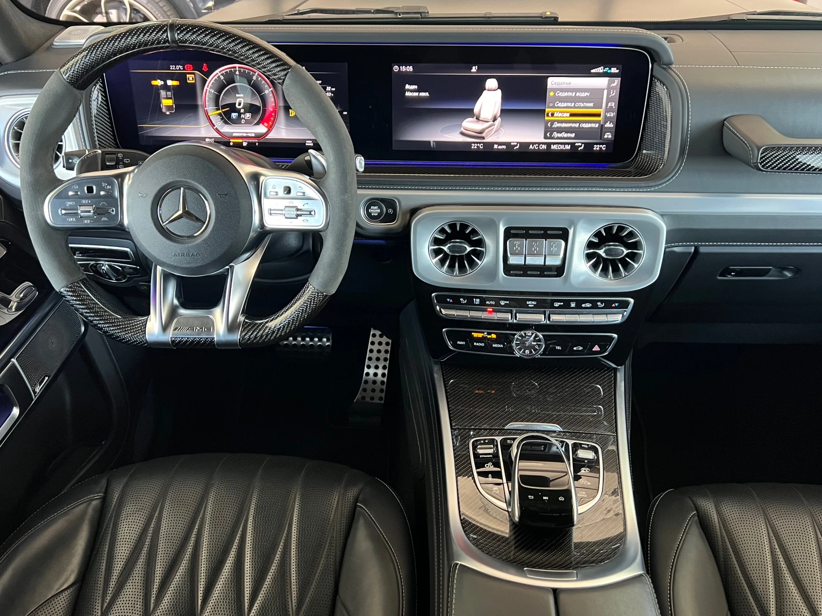 Mercedes-Benz G 63 AMG AMG, MAGNO, CARBON, TV, MASSAGE, BURMESTER, 22" | Mobile.bg � ����������� 10