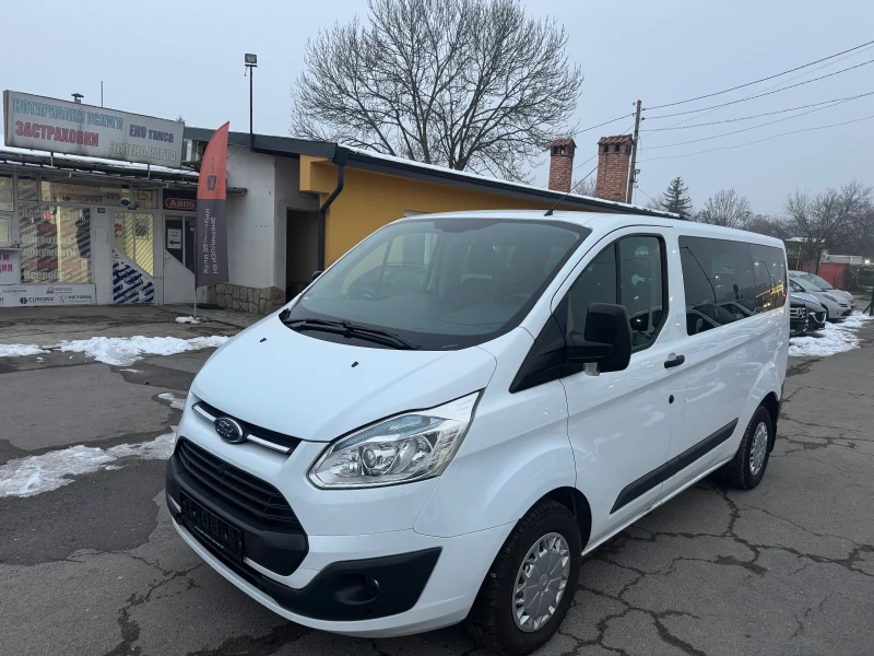 Ford Transit Custom 8+ 1 CUSTOM, снимка 1 - Бусове и автобуси - 48967208