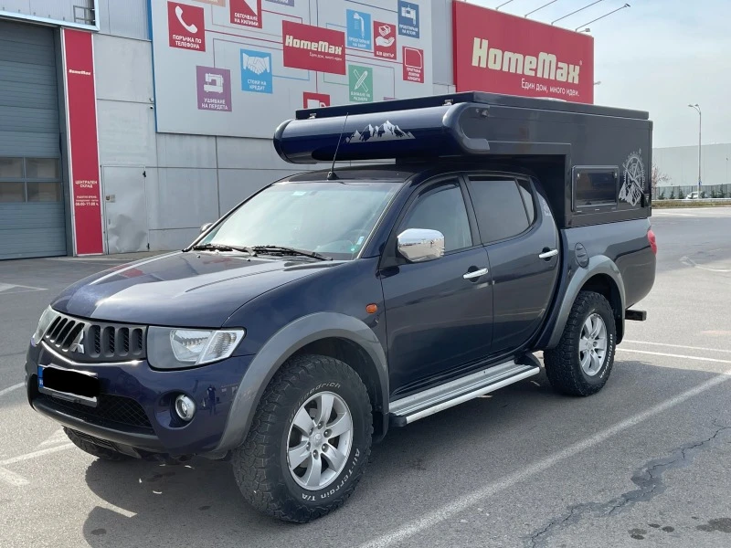 Кемпер Mitsubishi L200 Бартер, снимка 3 - Каравани и кемпери - 47415141