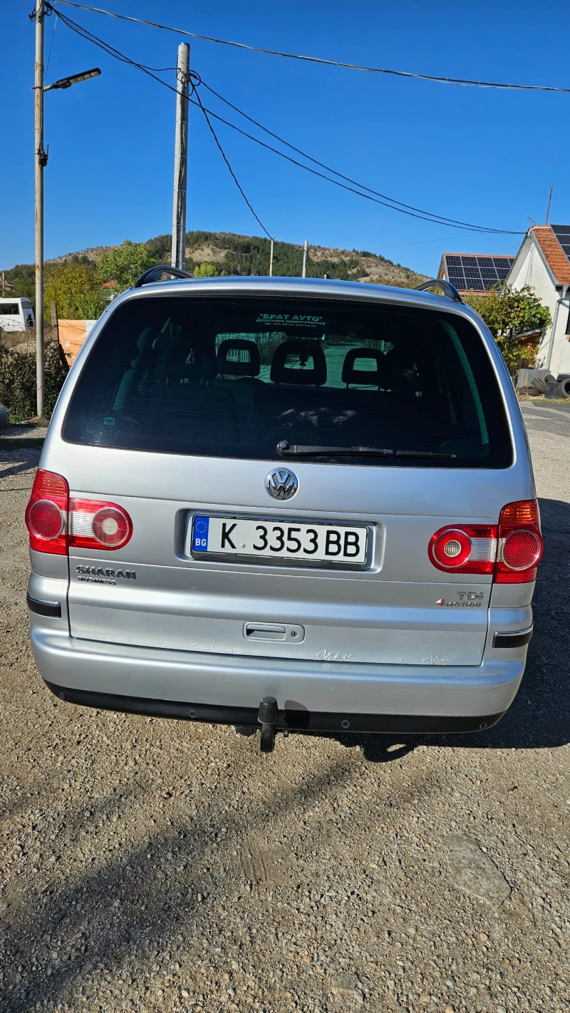 VW Sharan 1.9 TDI - BUSINESS - 4 MOTION, снимка 5 - Автомобили и джипове - 47610148