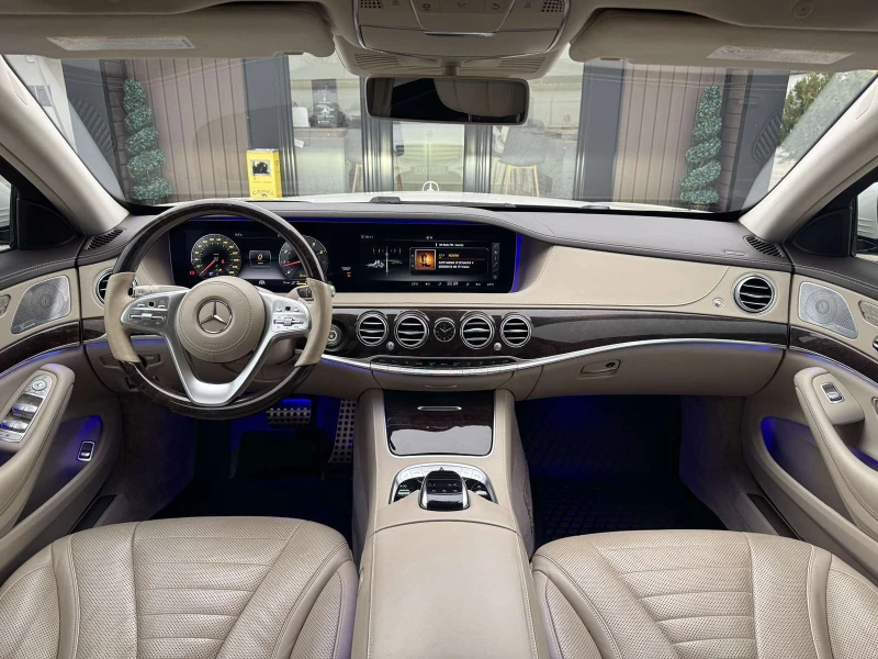 Mercedes-Benz S 560 AMG* 4-MATIC* LED, снимка 7 - Автомобили и джипове - 52504268