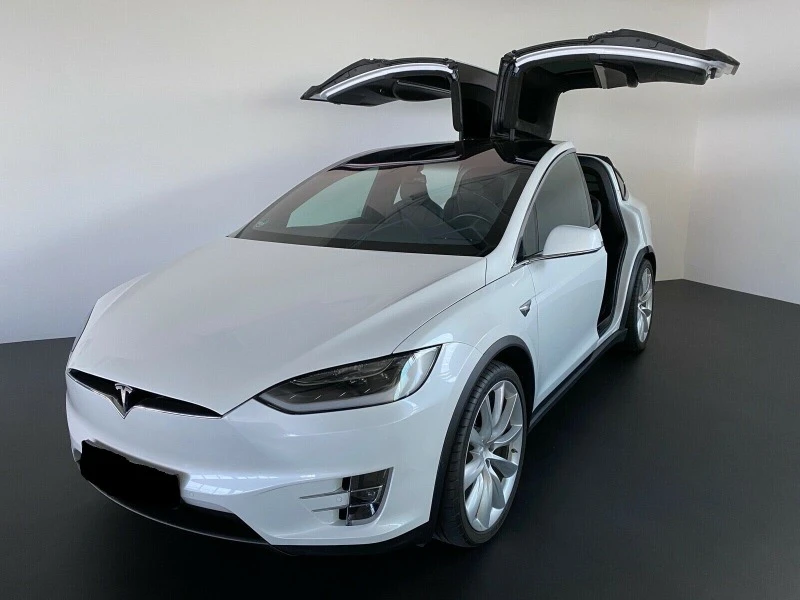 Tesla Model X 100D*6-мест*AIR*Falcon Врати*, снимка 3 - Автомобили и джипове - 47451625