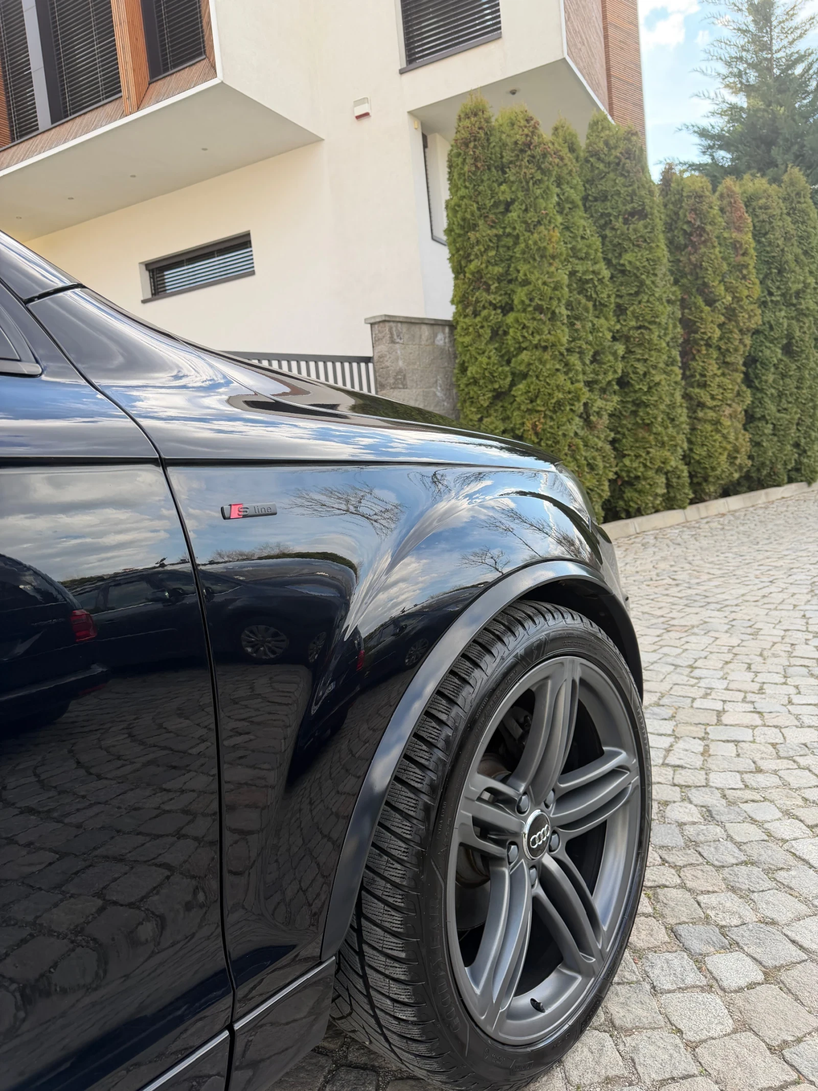 Audi Q7 ДИСТРОНИК ПОДГРЕВ BANG&OLUFSEN 3xS-LINE 8ZF, снимка 5 - Автомобили и джипове - 53998995