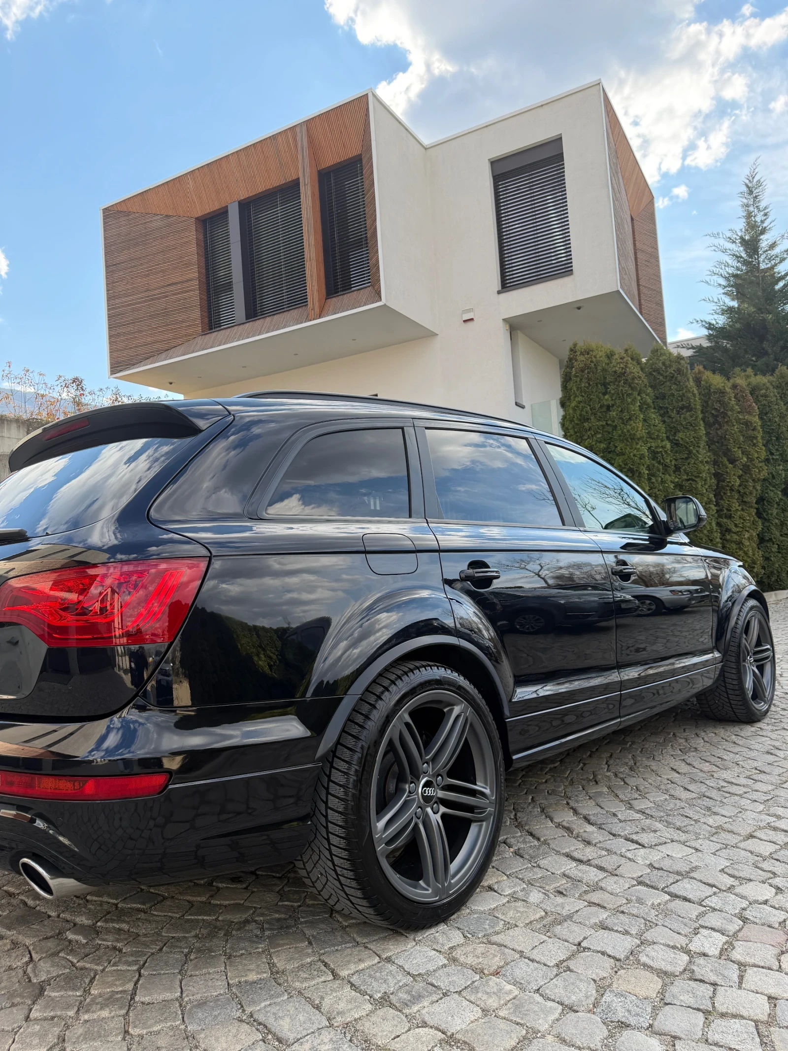 Audi Q7 ДИСТРОНИК ПОДГРЕВ BANG&OLUFSEN 3xS-LINE 8ZF, снимка 4 - Автомобили и джипове - 53998995