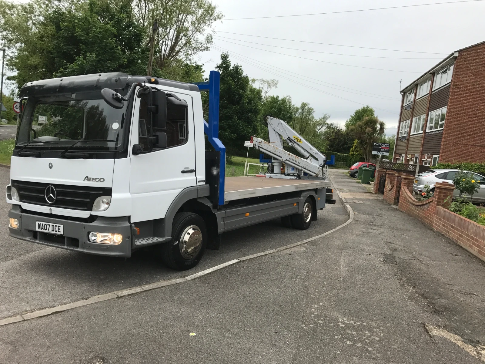 Mercedes-Benz Atego 10 Тона с Кран 3 тон