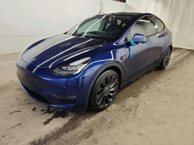 Tesla Model Y  | LONG RANGE | CARFAX | WOOD TRIM | AUTO PILOT | , снимка 1