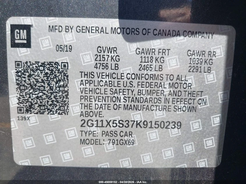 Chevrolet Impala 3.6L V-6 DI, DOHC, VVT, 305HP Front Wheel Drive | Mobile.bg � ����������� 9