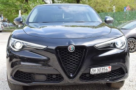 Alfa Romeo Stelvio 2.0ШВЕЙЦАРИЯ-ДИСТРОНИК/КОЖА/НАВИ/LANE ASSIST/4x4, снимка 2