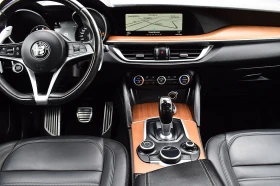 Alfa Romeo Stelvio 2.0ШВЕЙЦАРИЯ-ДИСТРОНИК/КОЖА/НАВИ/LANE ASSIST/4x4, снимка 10