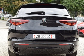 Alfa Romeo Stelvio 2.0ШВЕЙЦАРИЯ-ДИСТРОНИК/КОЖА/НАВИ/LANE ASSIST/4x4 - 41000 лв. - 67757148 5