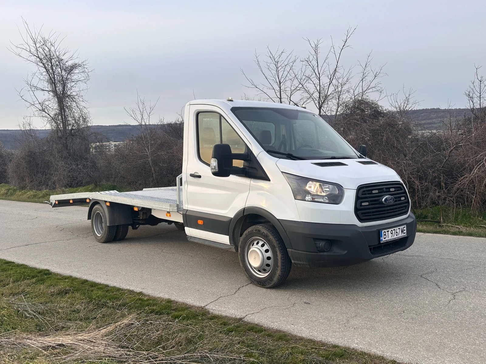 Ford Transit 2.0tdci EURO6 автовоз, снимка 3 - Бусове и автобуси - 53759869