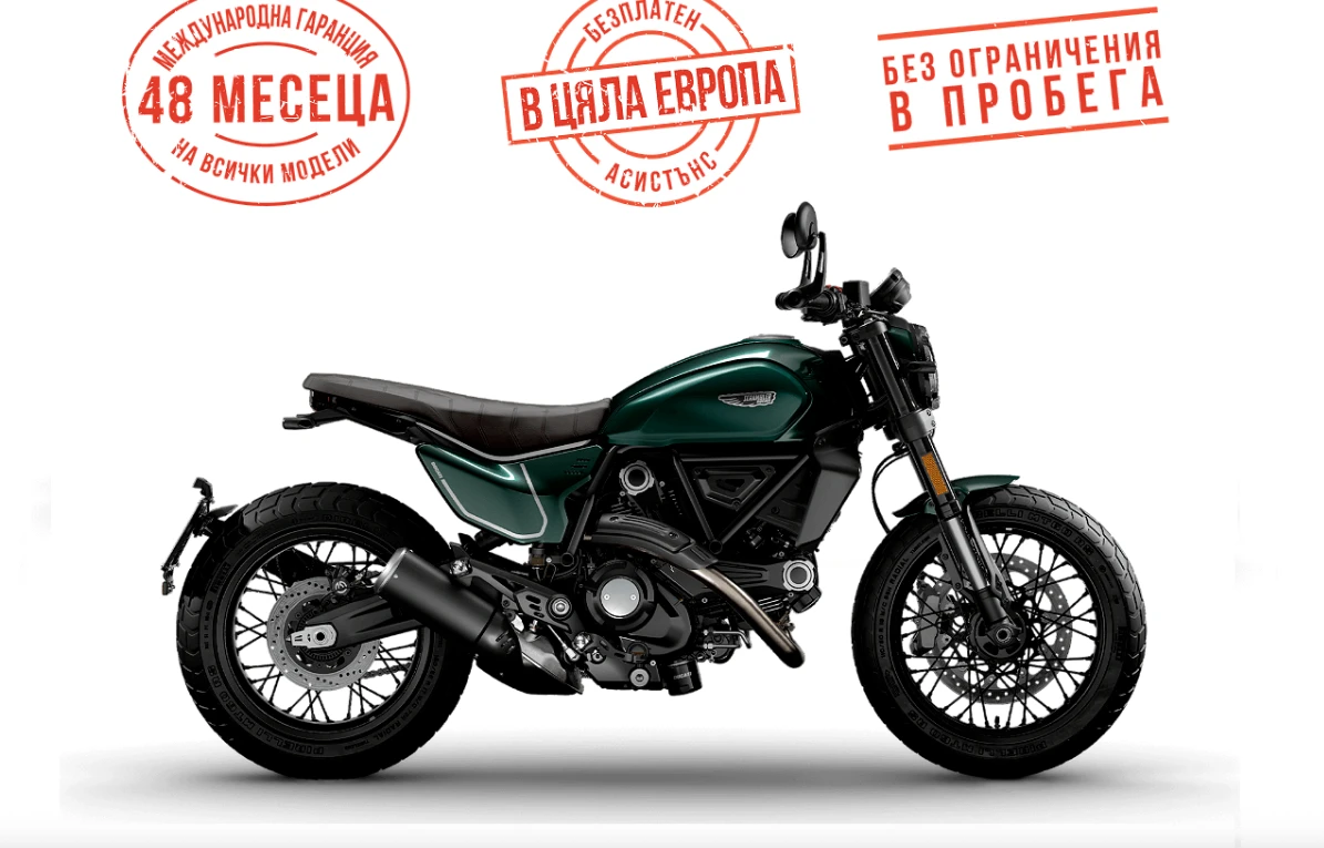 Ducati Ducati Scrambler NIGHTSHIFT EMERALD GREEN, снимка 1