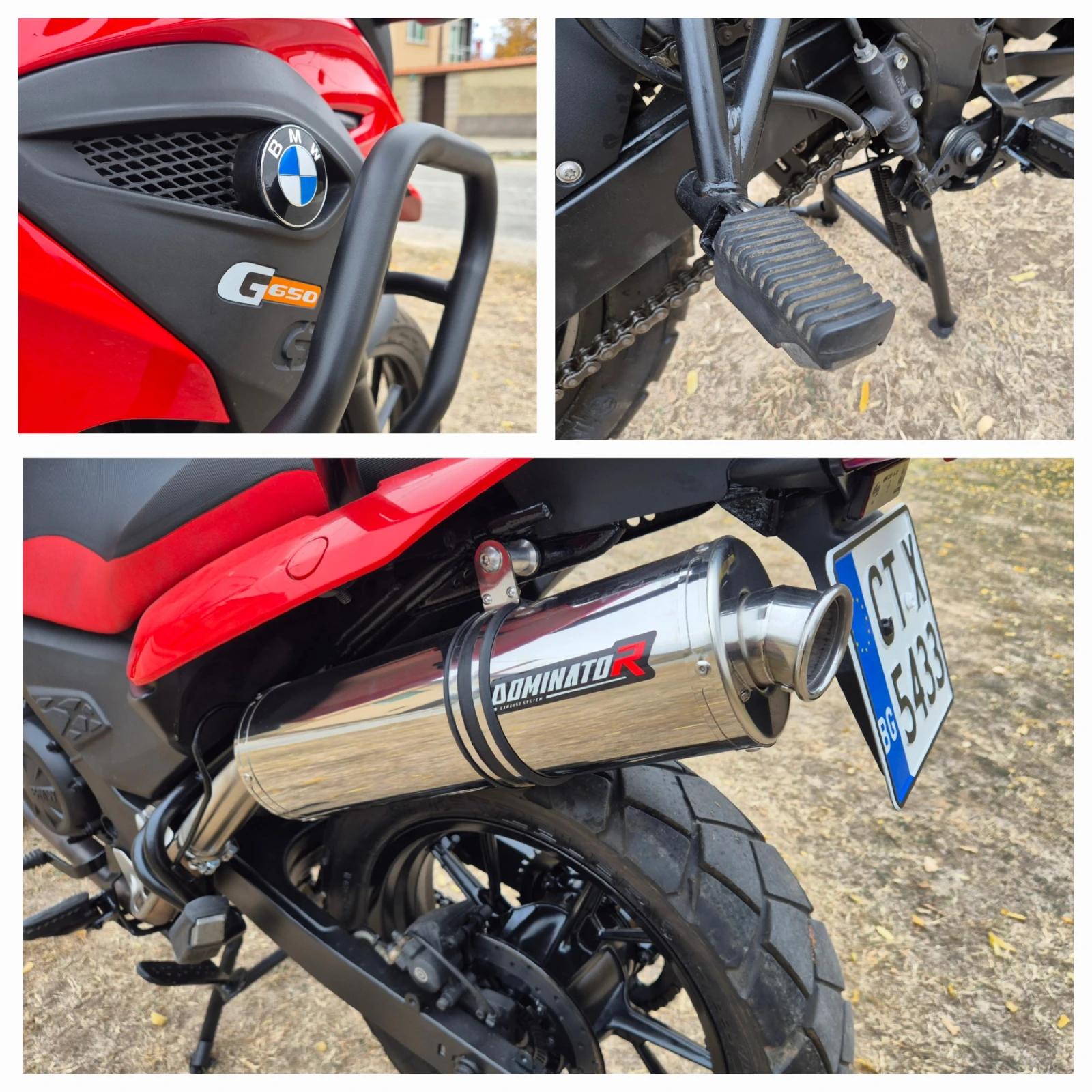 BMW G 650GS Ендуро 60 к.с. 4-тактов, снимка 15 - Мотоциклети и мототехника - 55124892