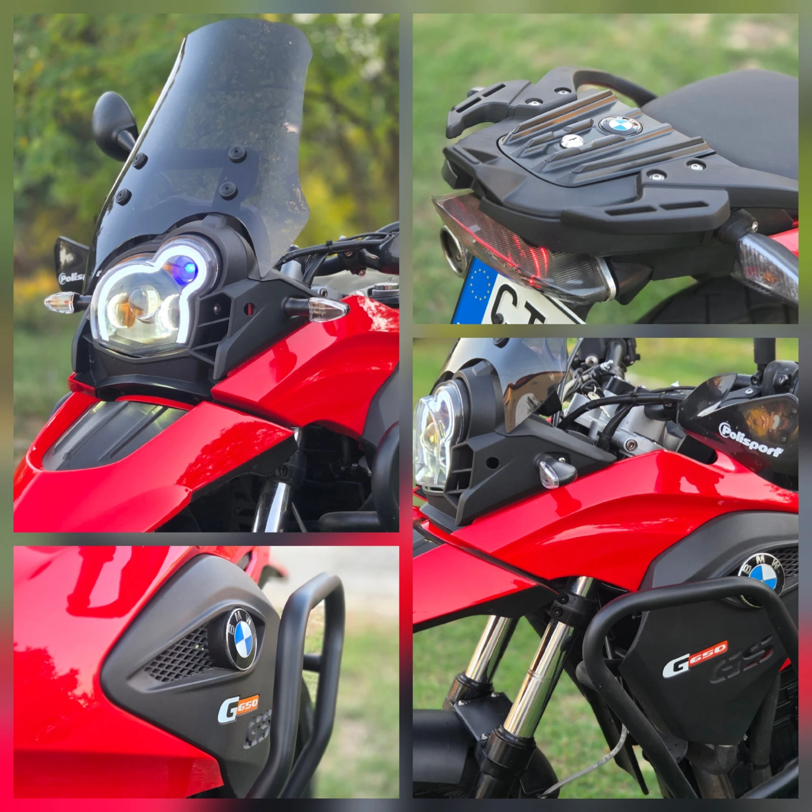 BMW G 650GS Ендуро 60 к.с. 4-тактов, снимка 10 - Мотоциклети и мототехника - 55124892