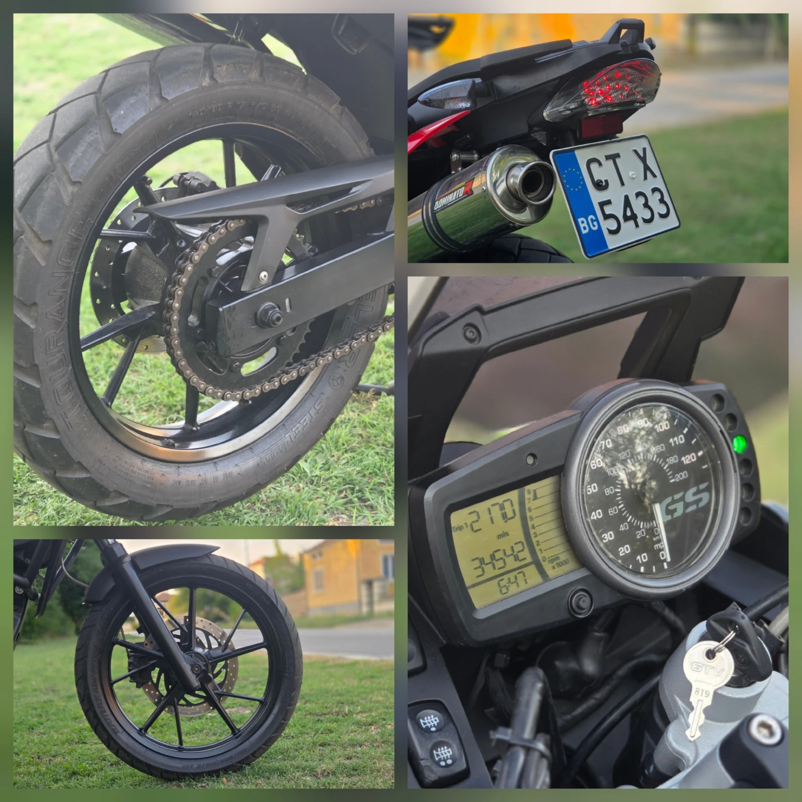 BMW G 650GS Ендуро 60 к.с. 4-тактов, снимка 16 - Мотоциклети и мототехника - 55124892
