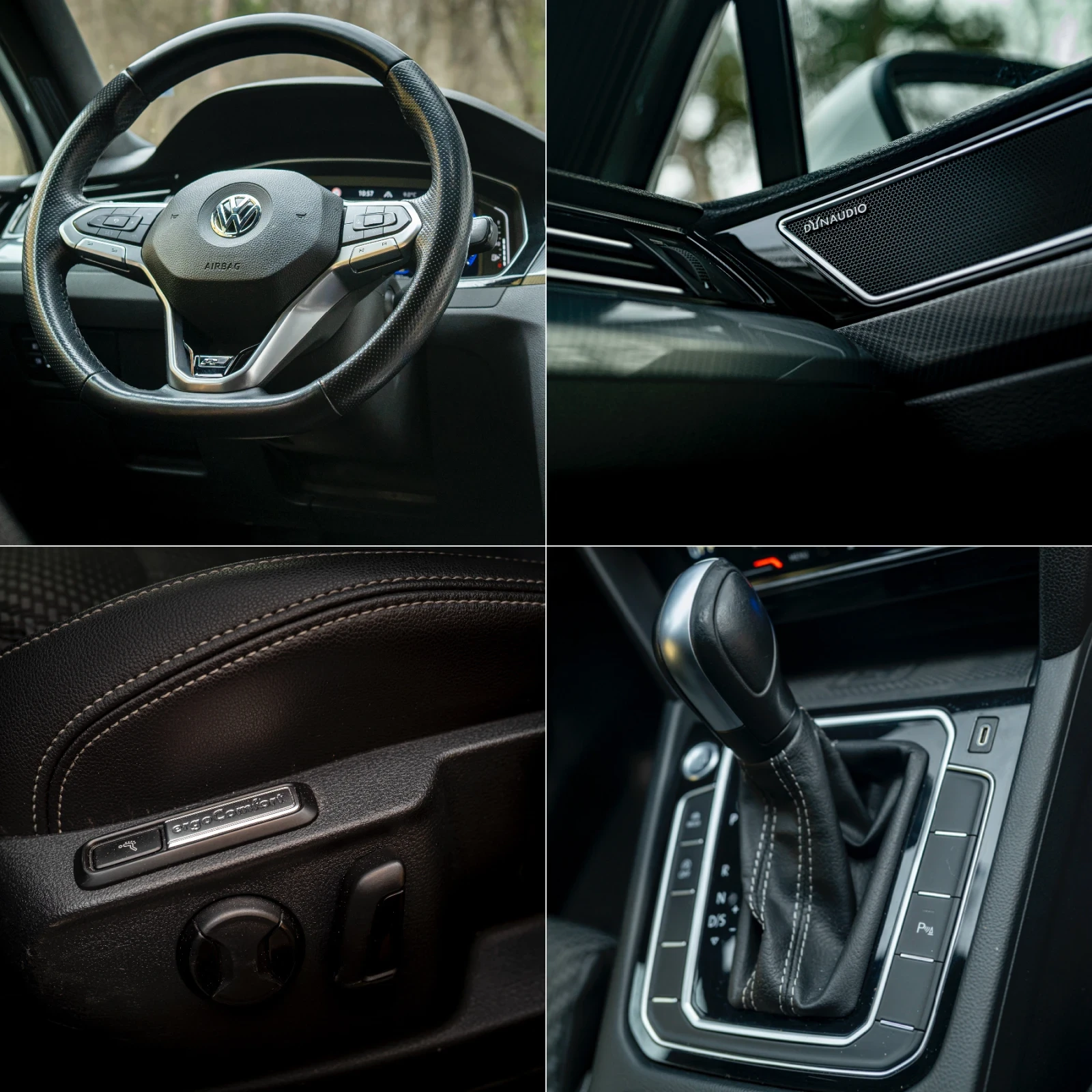 VW Passat R-Line* Dynaudio* Печка* 96к км, снимка 13 - Автомобили и джипове - 53397894