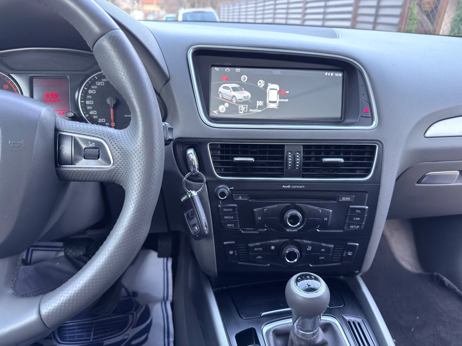 Audi Q5 2.0TDI* 170k.c* quattro* PANORAMA* ITALIA* , снимка 10 - Автомобили и джипове - 53829979