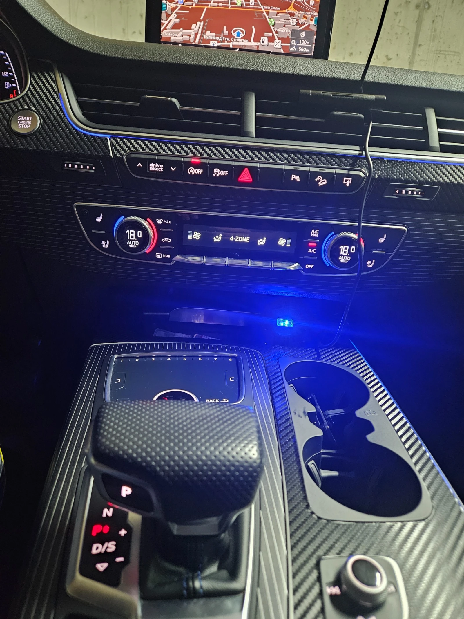 Audi Q7 3.0 TFSI Technik S-Line| Black Optic| AUDI EXCLUSI, снимка 11 - Автомобили и джипове - 55298219