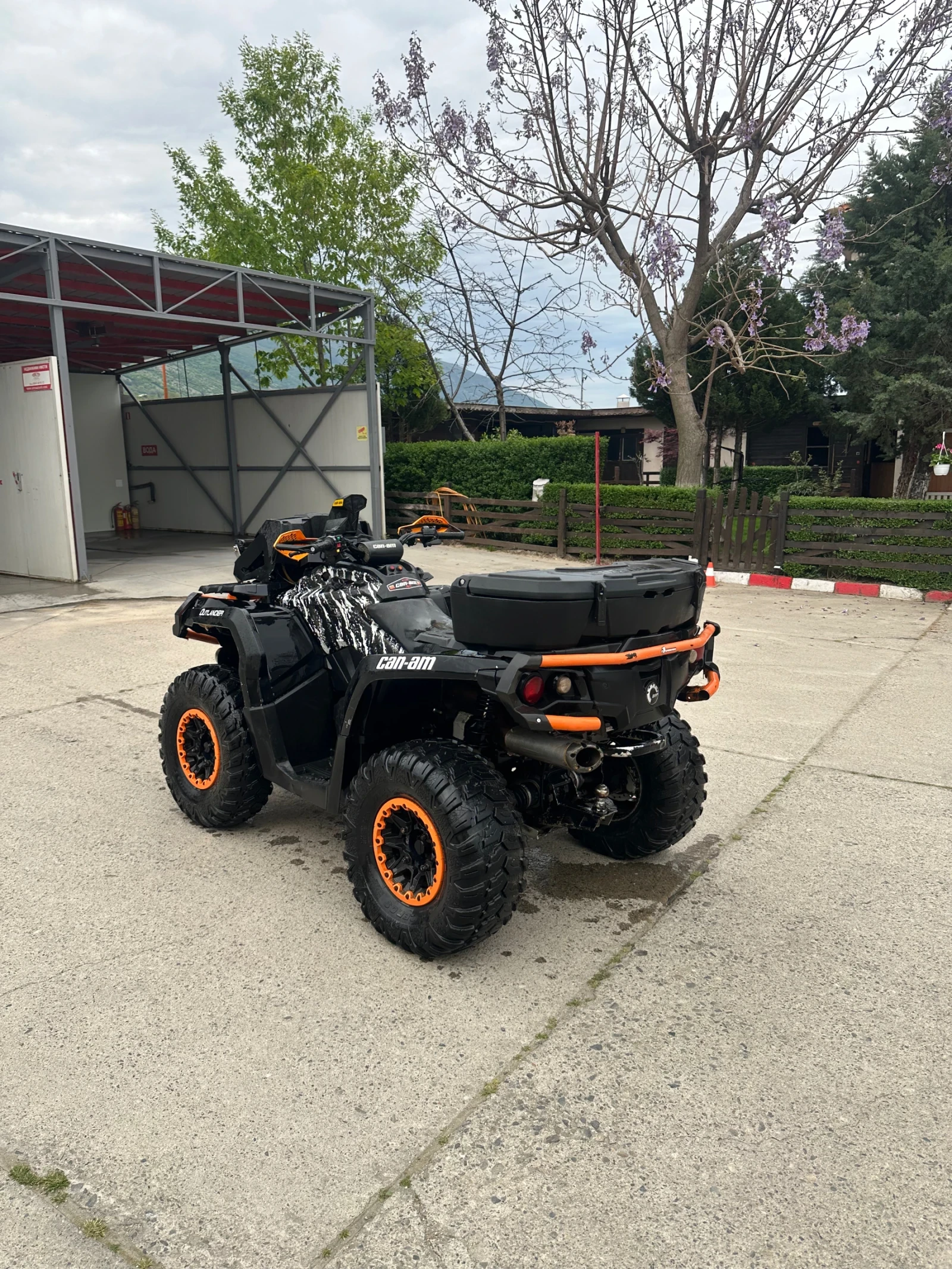 Can-Am Outlander XMR 1000 G2 ПОДГРЕВ/ЛЕБЕДКА/ЛЕД/ЦЯЛОСТНА/ЗАЩИТА/G2, снимка 5 - Мотоциклети и мототехника - 54485848