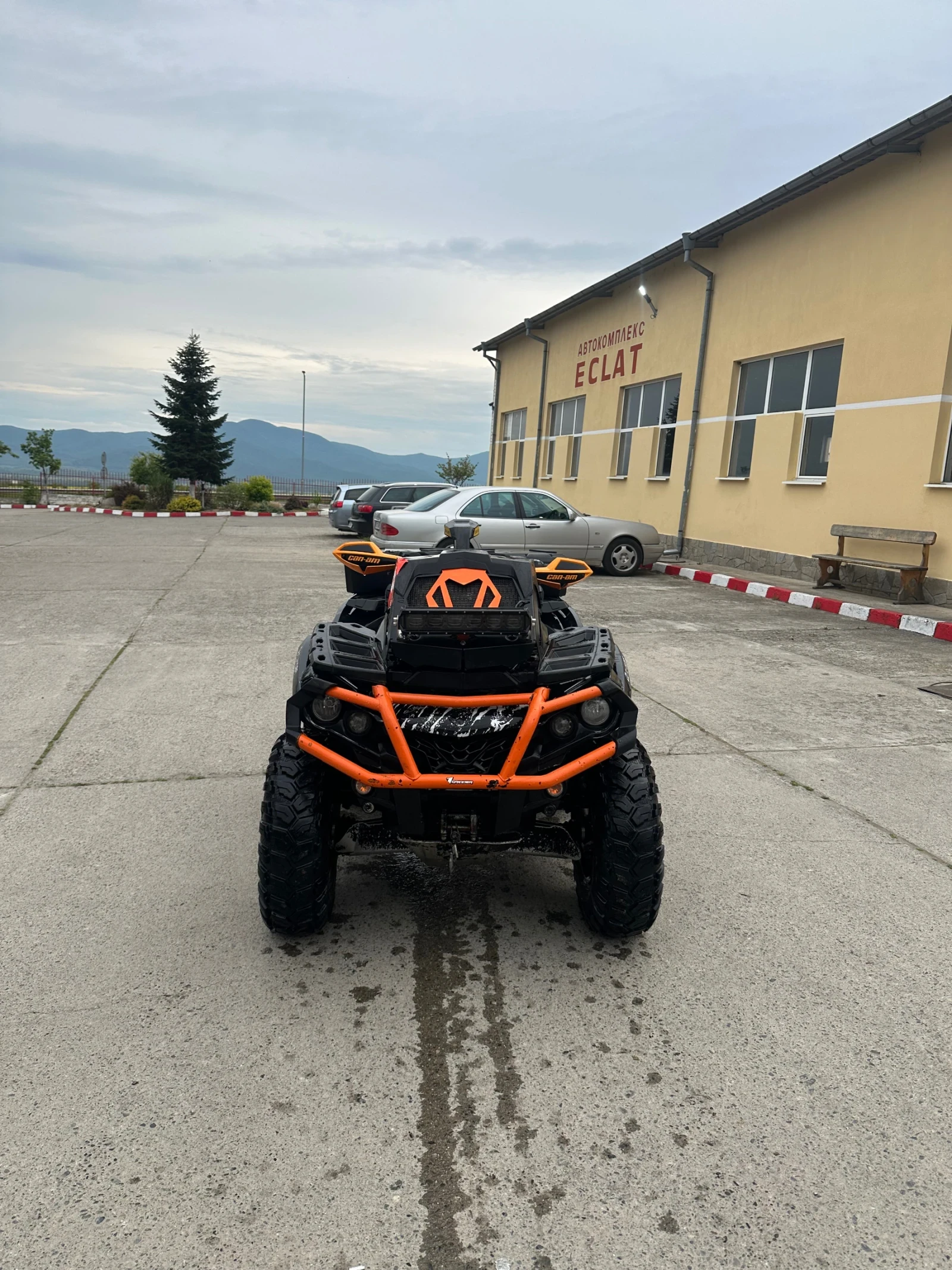 Can-Am Outlander XMR 1000 G2 ПОДГРЕВ/ЛЕБЕДКА/ЛЕД/ЦЯЛОСТНА/ЗАЩИТА/G2, снимка 2 - Мотоциклети и мототехника - 54485848