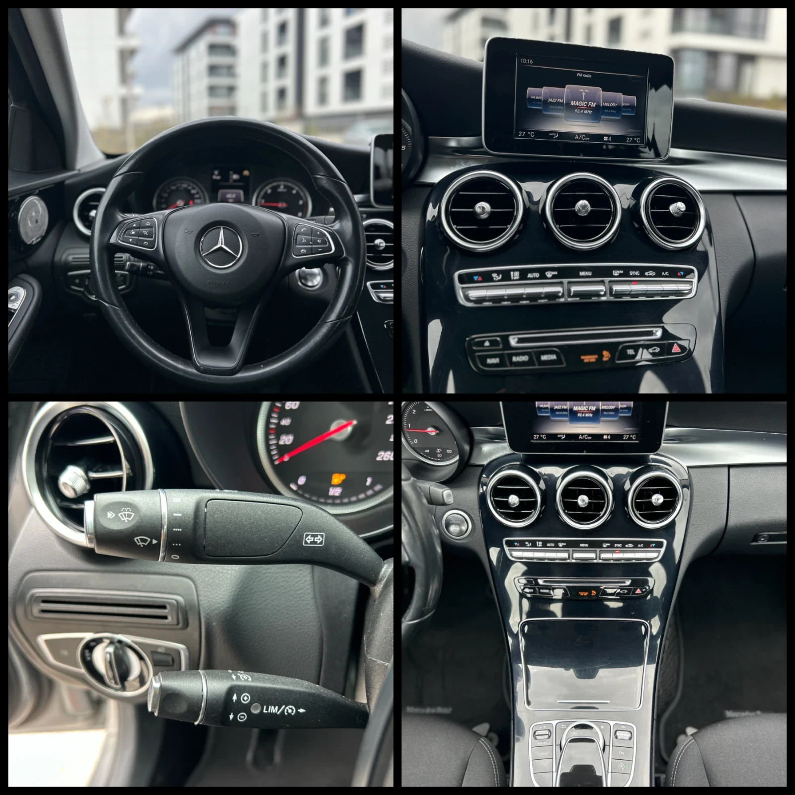 Mercedes-Benz C 220 2.2d* Burmester* FullLed, снимка 15 - Автомобили и джипове - 54120447
