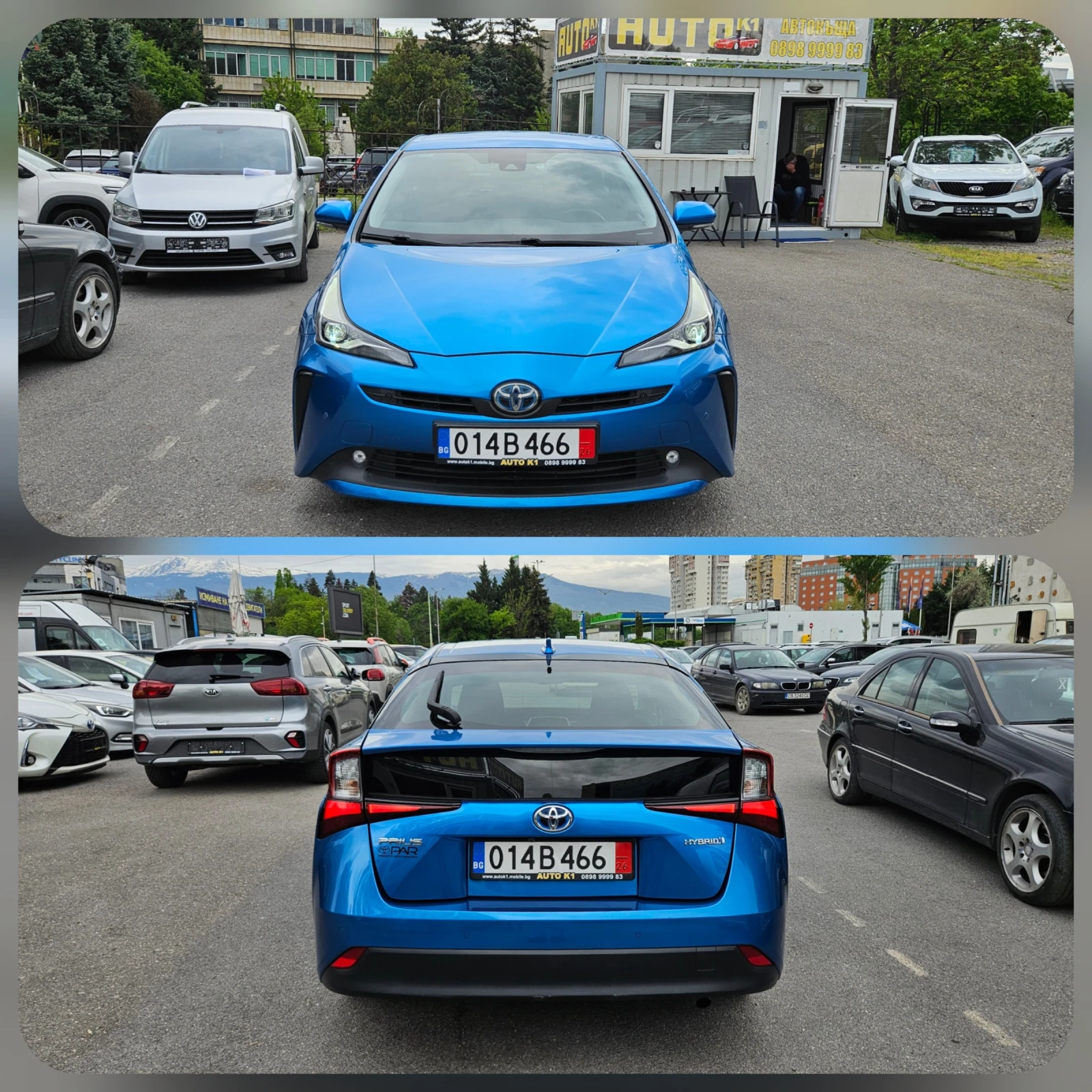 Toyota Prius 1.8 Hybrid AWD-i  Lounge Euro6D, снимка 2 - Автомобили и джипове - 54540621