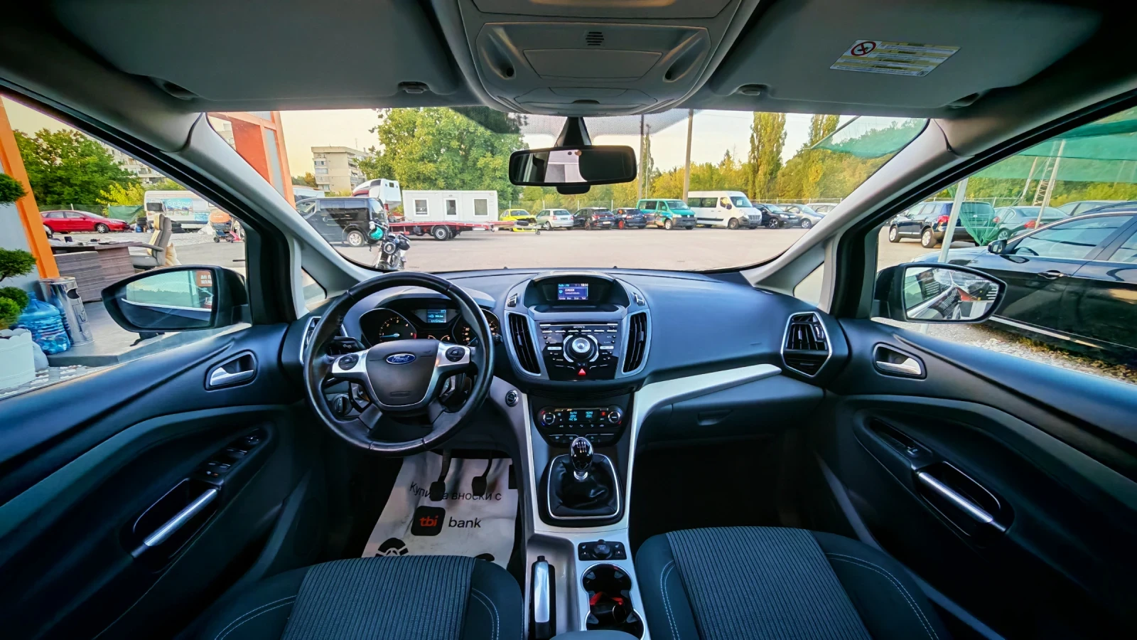 Ford C-max 1.6TDCI TITANIUM EURO5, снимка 13 - Автомобили и джипове - 56111185