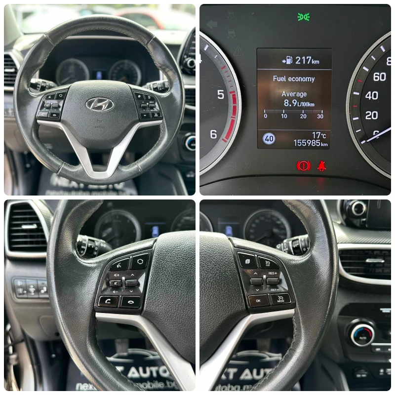 Hyundai Tucson 1.6CRDI 116HP CAM LANE ASSIST EURO6D, снимка 14 - Автомобили и джипове - 51497585