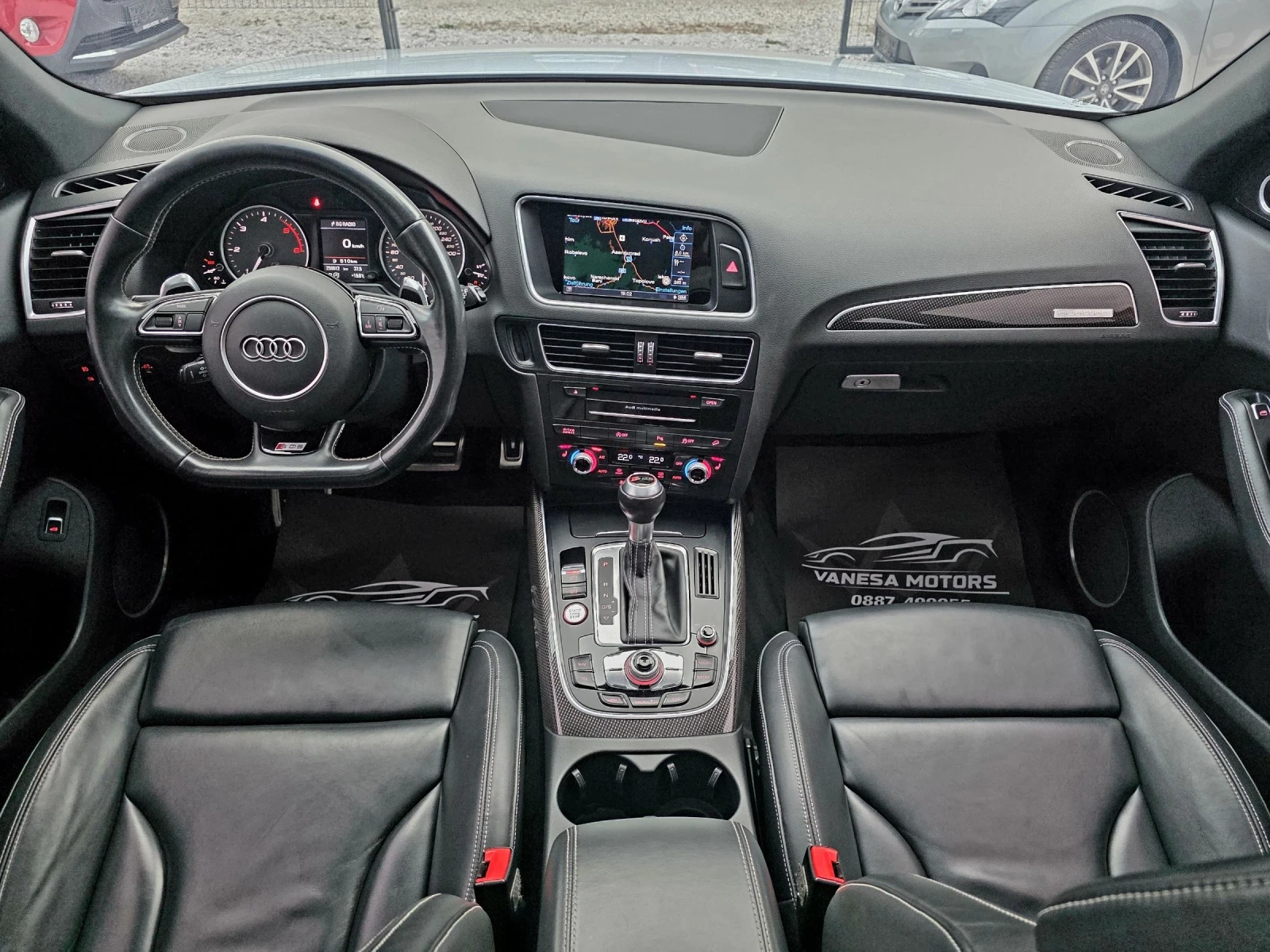 Audi Q5 FULL SERVICE IN AUDI Panorama BANG&OLUFSEN Keyless, снимка 9 - Автомобили и джипове - 54887722
