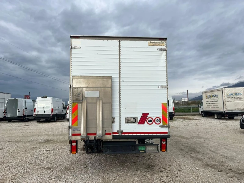 Iveco Eurocargo 3 ПЕРФЕКТНО 75E18 ЕВРО 5 АЛУМ ФУРГОН ПАДАЩ БОРД, снимка 4 - Камиони - 52495289