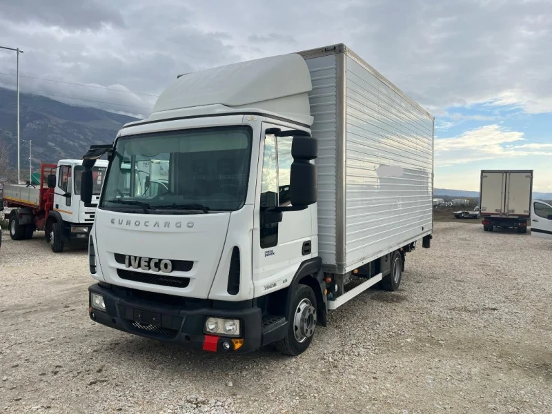 Iveco Eurocargo 3 ПЕРФЕКТНО 75E18 ЕВРО 5 АЛУМ ФУРГОН ПАДАЩ БОРД