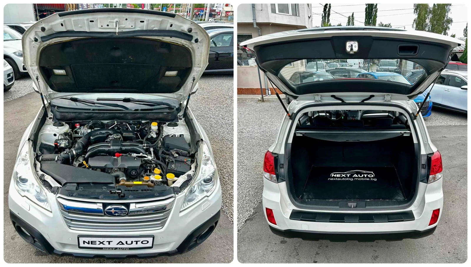 Subaru Outback 2.5I 173HP ГАЗ АВТОМАТ НАВИ КАМЕРАЕ5В, снимка 16 - Автомобили и джипове - 55104280