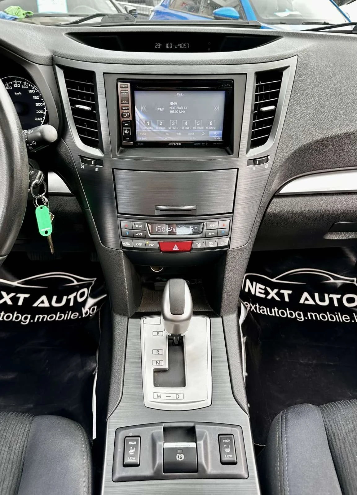 Subaru Outback 2.5I 173HP ГАЗ АВТОМАТ НАВИ КАМЕРАЕ5В, снимка 11 - Автомобили и джипове - 55104280