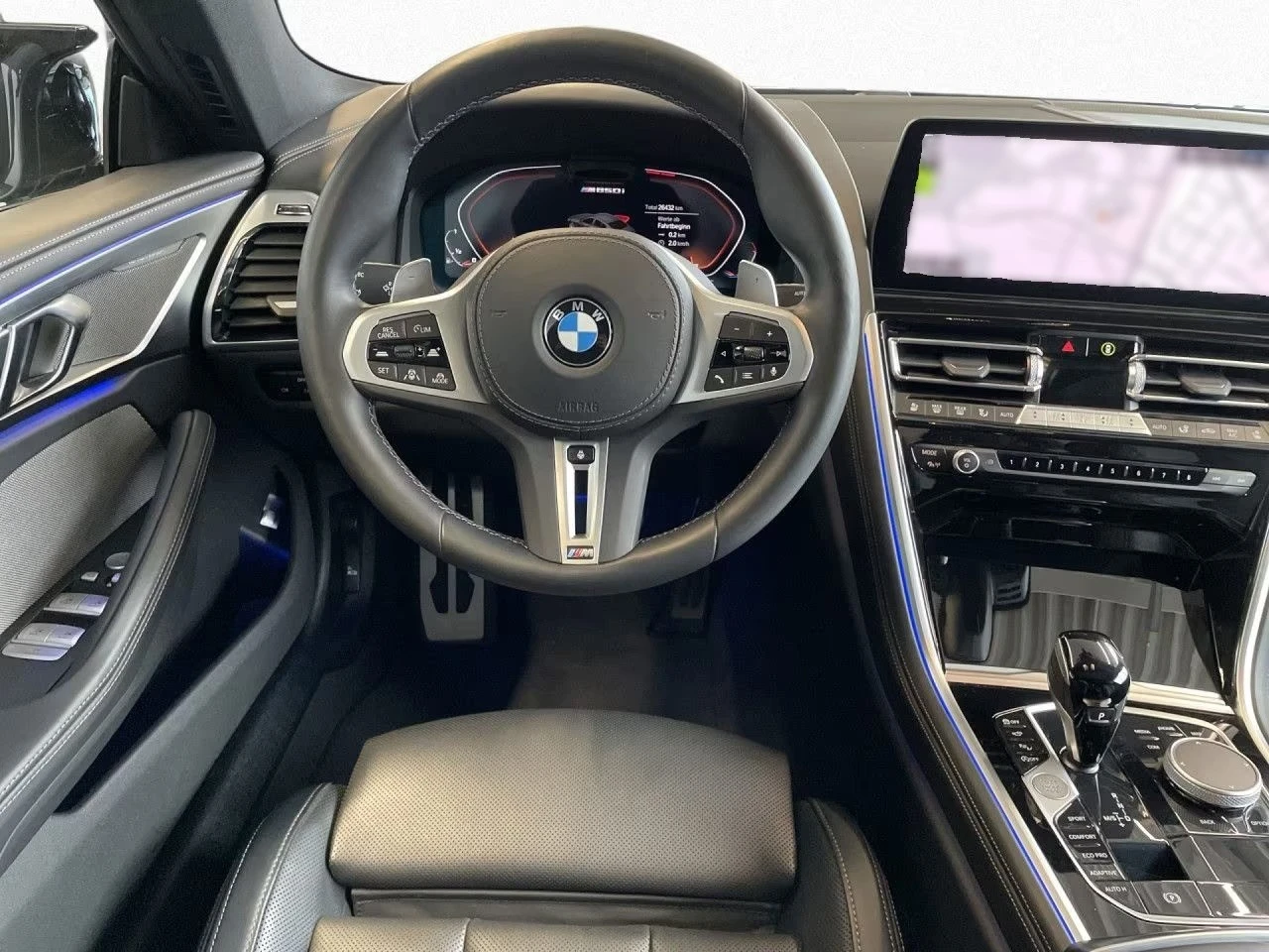 BMW 850 M850i / GRAN COUPE / H&K / 360 / HUD / M TECHNIK /, снимка 7 - Автомобили и джипове - 55376671