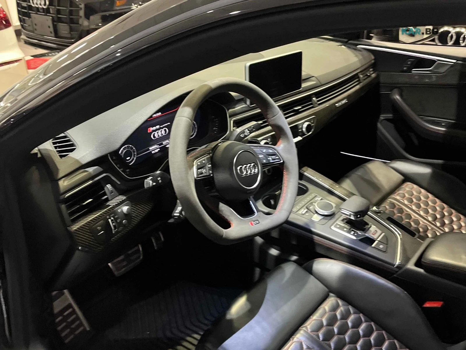 Audi Rs5 Без удари Пълна сервизна АвтоКредит (ЦЕНА ДО БГ), снимка 7 - Автомобили и джипове - 55828217