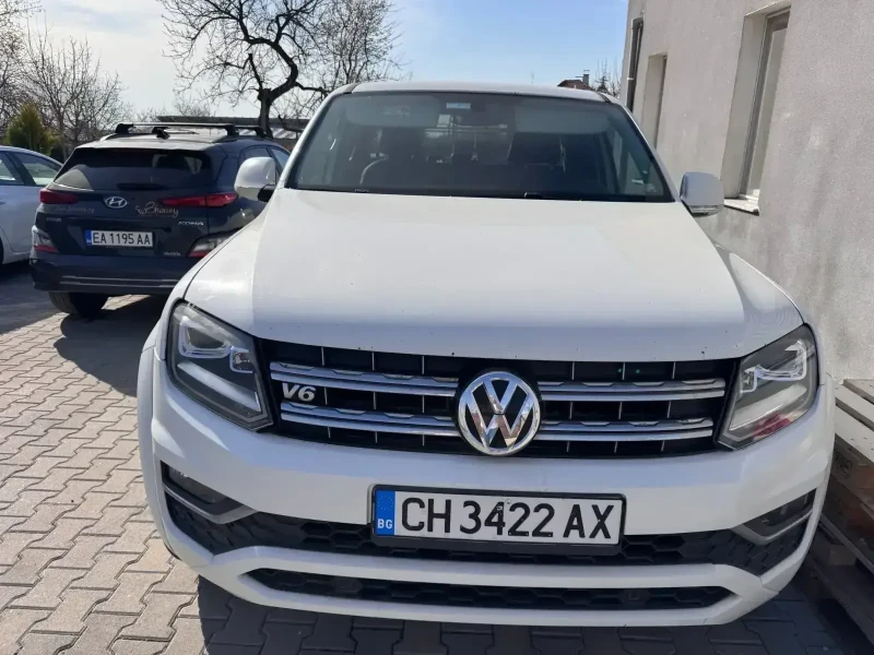 VW Amarok 3.0 V6 Ролбари, кожа, 4х4, снимка 3 - Автомобили и джипове - 49441693