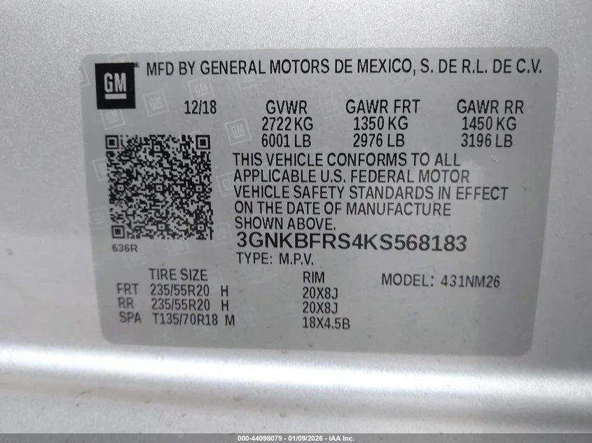 Chevrolet Blazer 3.6l Premier - изображение 9