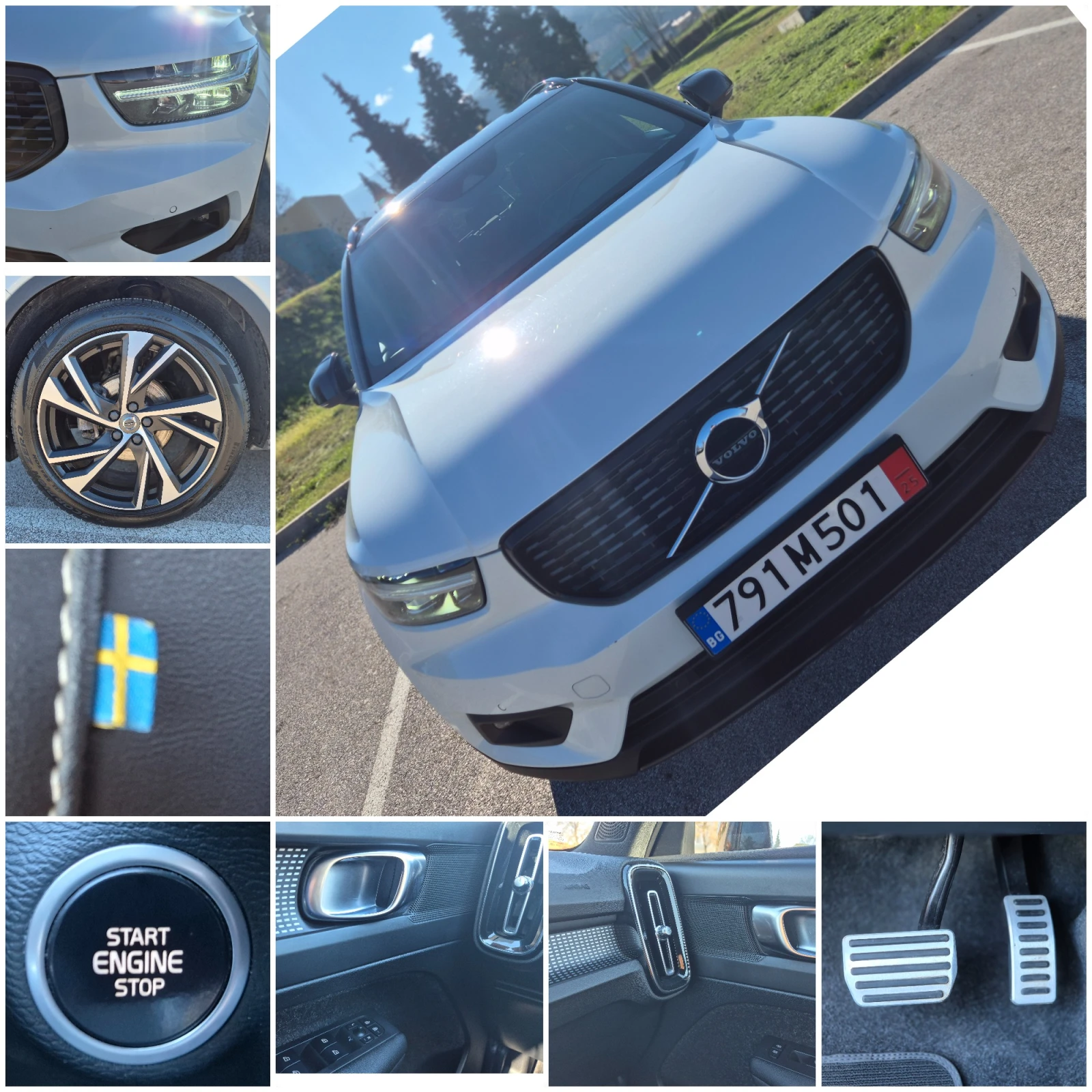 Volvo XC40 * R-Design* Пълна сервизна история* Обслужен* , снимка 13 - Автомобили и джипове - 54635070