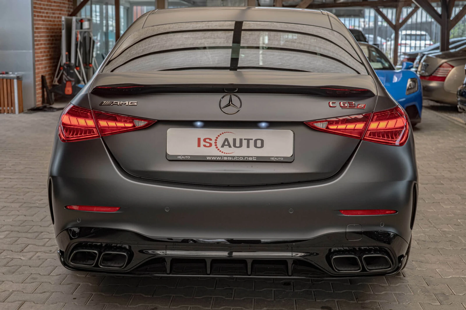 Mercedes-Benz C 63 AMG S E-Perf/Обдухване/Burmesteer/MultiBeam/4Matic+  - изображение 4