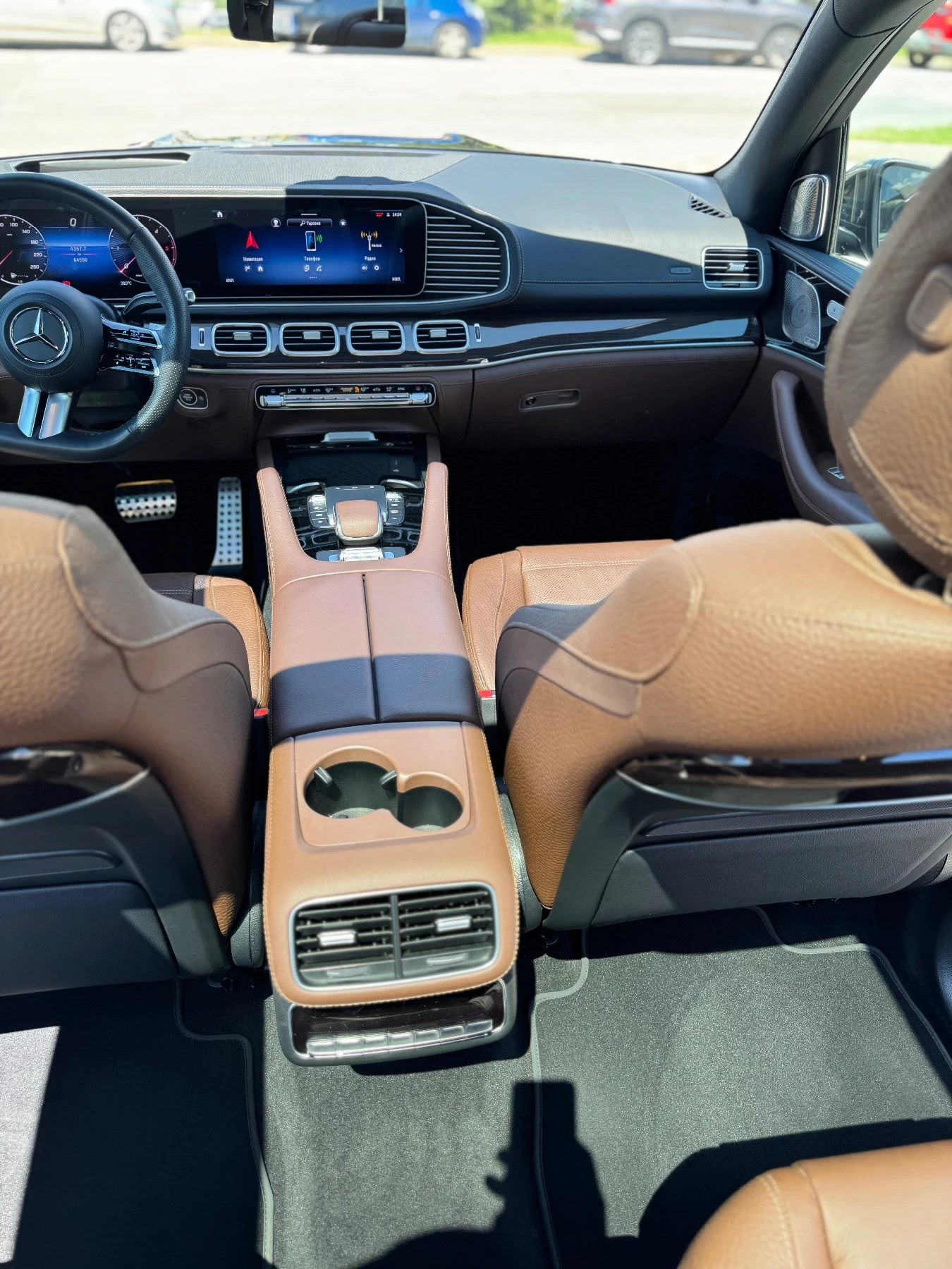 Mercedes-Benz GLS 450 D AMG, Burm, Soft, Headup, снимка 10 - Автомобили и джипове - 54868526