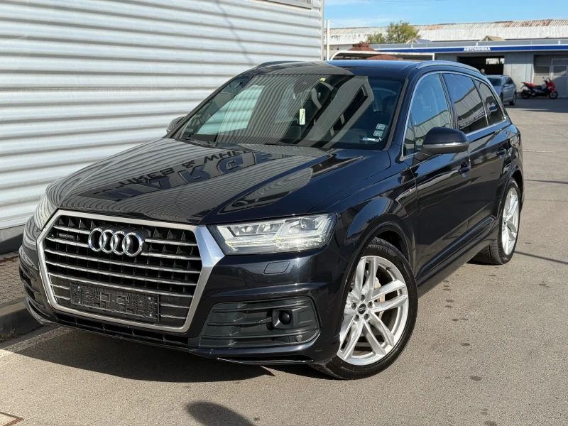 Audi Q7 Matrix+ 7места+ 3.0TDI+ S-Line+ Bose+ OFFROAD+ 7ме